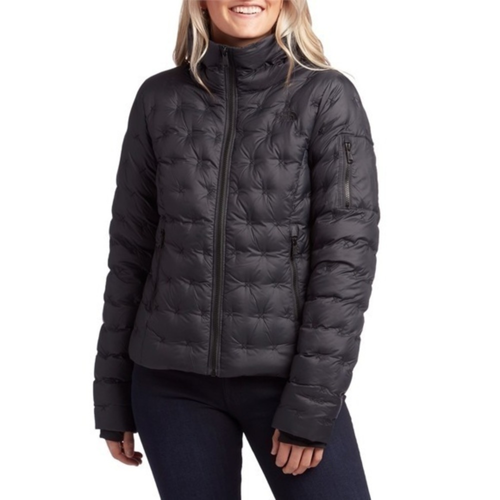 The North Face Holladown Crop Black Quilted Puffer Jacket Size Small NWT